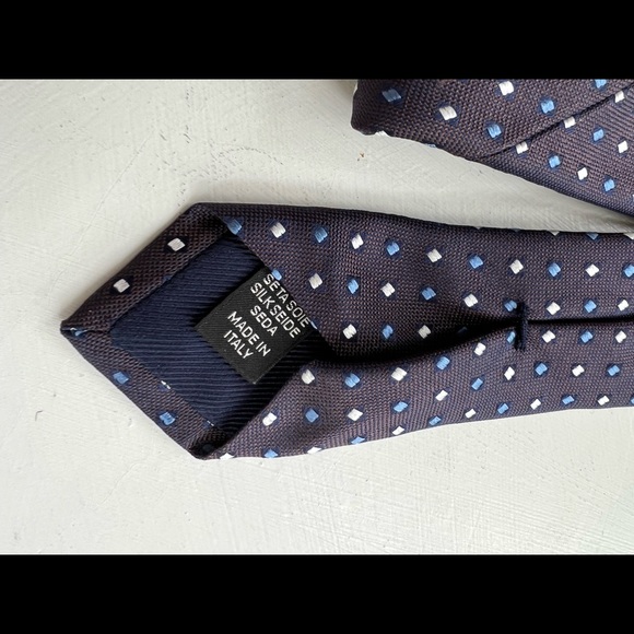 Zegna silk mens tie